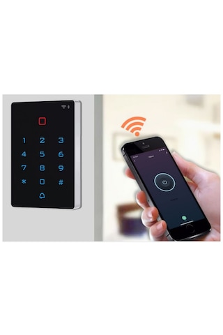 As530 Wifi Tuya Uzaktan Erişimli Kartlı Ve Şifreli Kapı Açma