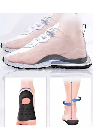 Esnek Düz Taban Düzeltici Topuk Yastığı