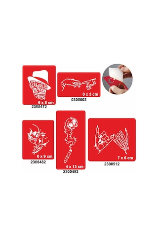 Kafatası Modelleri Dövme Şablonu Kına Deseni