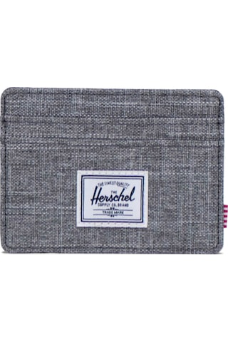 Herschel Charlie Cardholder Raven Crosshatch Uniseks Gri Kartlık - 30065-00919