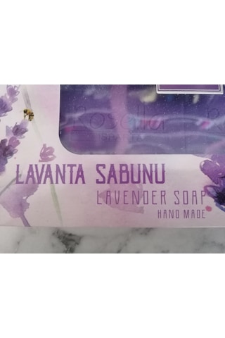 Rosella El Yapımı Lavanta Özlü Sabun 80x4 320gr