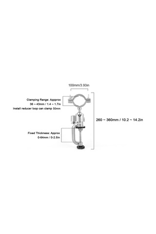Lemestar Evrensel Alüminyum Matkap Sehpası - Sağlam Ve Dayanıklı Delme Desteği