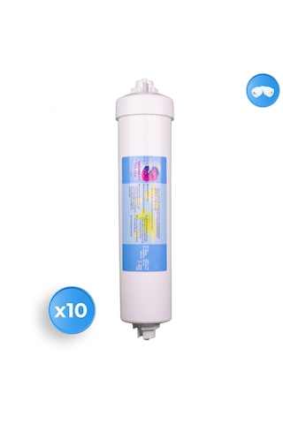 Su Arıtma Cihazı Premium Inline Aşama 3 Sediment Filtre 10 Adet