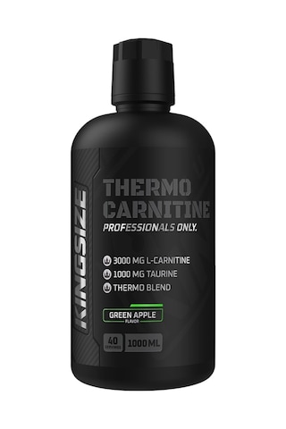 Kingsize Nutrition Thermo Carnitine 1000 Ml Yeşil Elma Kingsize Nutrition Thermo Carnitine 1000 Ml Yeşil Elma