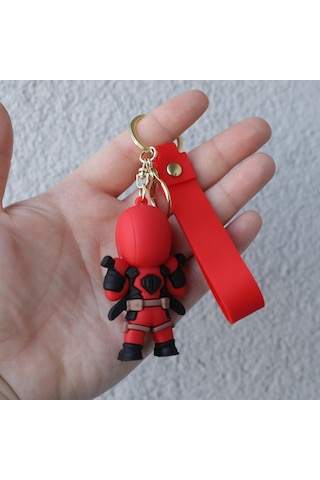 Deadpool 3d Silikon Anahtarlık Model 2-3052