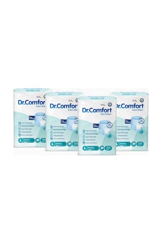 Dr. Comfort Emici Külot Hasta Bezi L Büyük Beden 4 x 30'lu 120 Adet