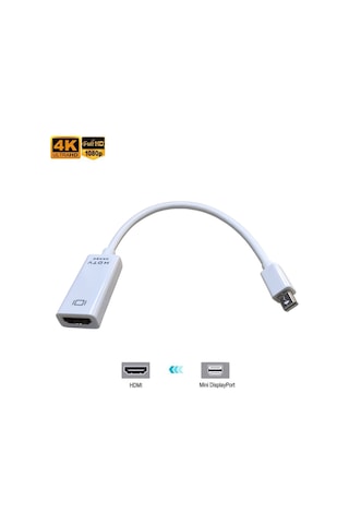 Mini Display Port To Hdmi Dişi 4kx2k 1080p Kablo