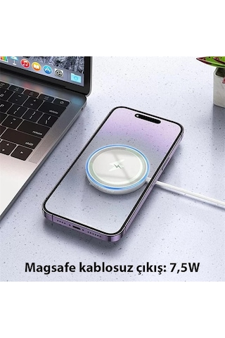 Northcity Cw53 15w Magsafe Kablosuz Şarj Standı Apple Uyumlu iPhone Hızlı Şarj Aleti