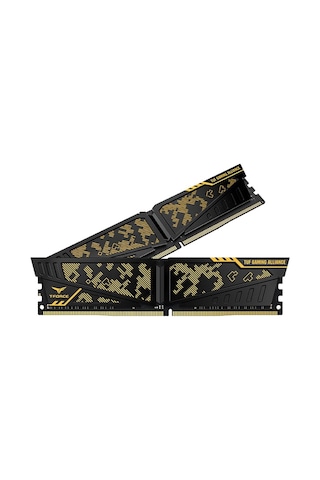 Team T-Force Vulcan TUF Yellow TLTYD416G3600HC19ADC01 16 GB (2x8) DDR4 3600 MHz CL19 Ram