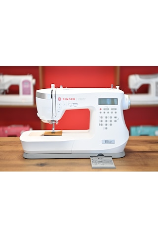Sınger Elite Ce677 Elektronik Ev Tipi Dikiş Makinesi Beyaz