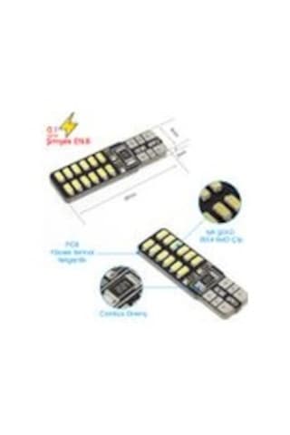 T10 Dipsiz W5w Canbus Park Ampulü 10 Adet