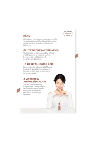 Pdrn +hücre Teknolojisi Bariyer Onarıcı Kırışıklık Karşıtı Beyazlatıcı &nemlendirici Esans 50ml