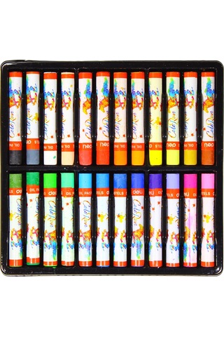 Deli Yağlı Pastel Seti - 24 Renk