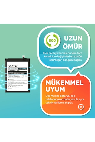 Deji Vivo Y35 Uyumlu Mucize Batarya B-w0