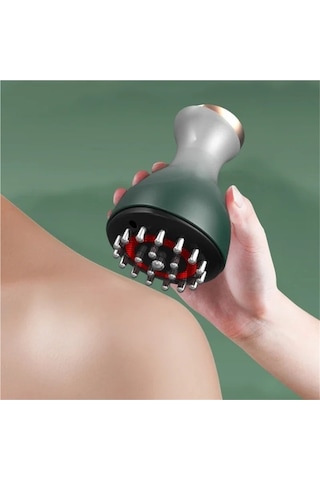 Willowhaven Yeşil Elektrikli Meridyenler Fırça Guasha Kırışıklık Karşıtı Sağlık Elçisi Yeşil