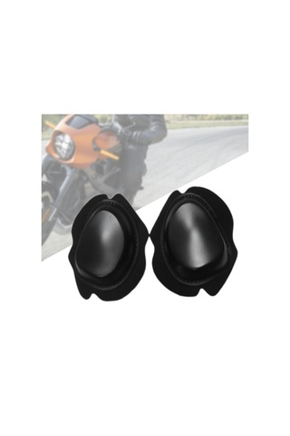 Suntek 2 Parça Motosiklet Diz Koruma Pedleri Bisiklet Motokros Siyah