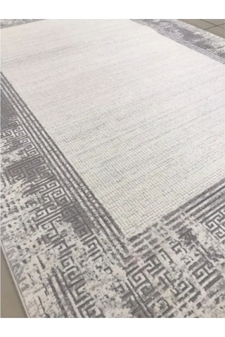Merinos Halı Rodin 60894 096 Serisi Akrilik Salon Oturma Yatak Odası Halısı Gri