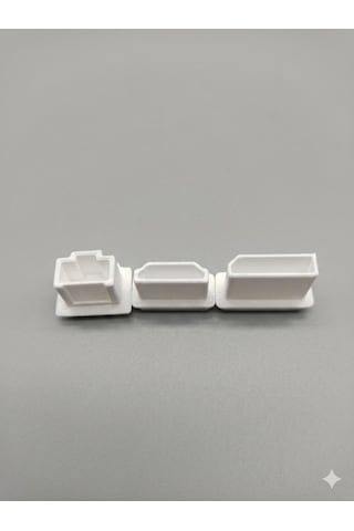 Pc Ve Monitör Toz Koruma Tıpası Seti Display, Hdmı, Rj45 - 3 Adet Beyaz