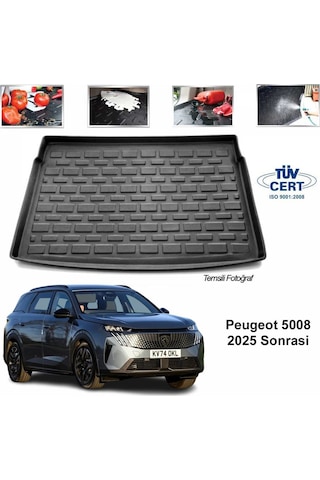 Peugeot 5008 Bagaj Havuzu Paspası 2025 Sonrası