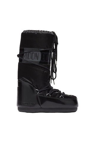 N001 Black Bot Kız Çocuk 80d1401680-n001 Moon Boot Mb Icon Glance 27-34 Siyah