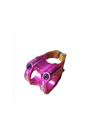 Ovela Bisiklet Gidon Boğazı 31.8mm Pembe-sarı Siyah  - Kırmızı