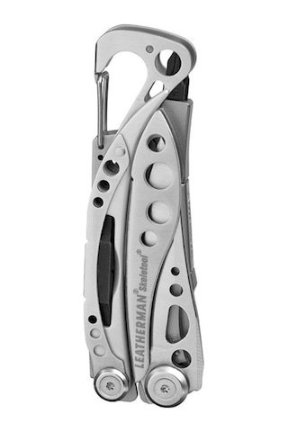 Leatherman Skeletool Stainless Çok Amaçlı Kamp Çakı Gri
