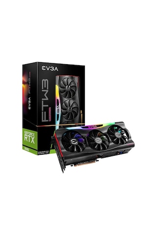 Evga NVIDIA GeForce RTX 3080 FTW3 Gaming 10 GB GDDR6X 320 Bit Ekran Kartı