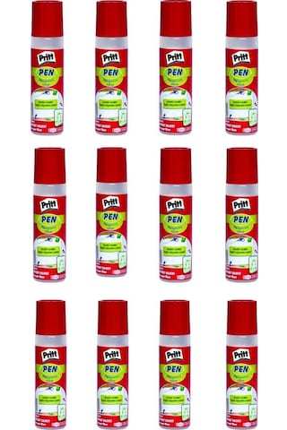 Sıvı Yapıştırıcı 40 Ml 12 Adet Pritt Pen Glue Yapıştırıcı 12 Adet