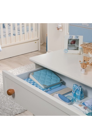 Meltem Kids Classy Krem Genç Odası Şifonyer