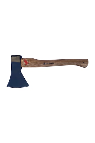 Yapar Ahşap Saplı Dövme Çelik Kamp Baltası 1 Kg