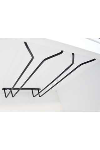 Siyah 2 Bölmeli V Bardaklık Kadehlik