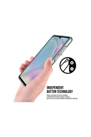 Huawei P30 Kilif Seffaf Sararmaz Gard Silikon 391288101