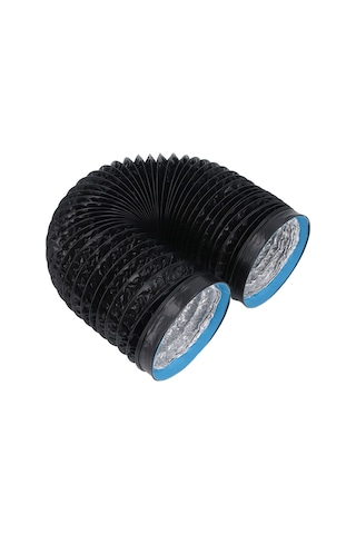 Folinda 7 İnç Esnek Havalandırma Borusu - 2 Metre Uzunlukta Kalın Pvc Alüminyum Folyo - Spiral Tel Geliştirilmiş - Hvac, Mutfak, Banyo İçin Hava Akışı Ve Gürültü Azaltıcı Diğer
