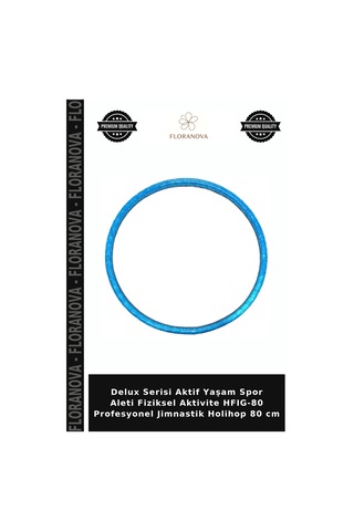 Delux Serisi Aktif Yaşam Spor Aleti Fiziksel Aktivite Hfıg-80 Profesyonel Jimnastik Holihop 80 Cm