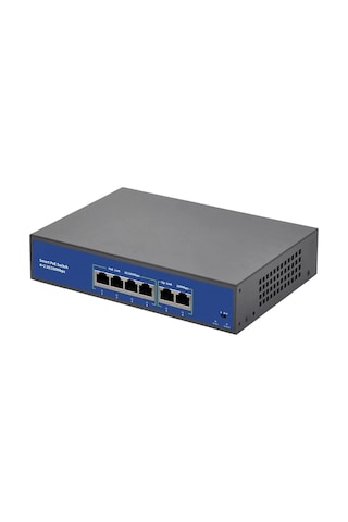 Poe Switch 4 Port + 2 Uplink Megabit