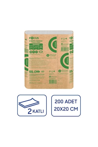 Focus Z Katlı Havlu Peçete 12 x 200'lü