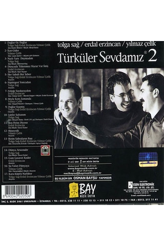 Türküler Sevdamız - 2 / Tolga Sağ, Erdal Erzincan, Yılmaz Çelik