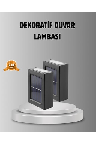 Güneş Enerjili 6 Led Solar Lamba - Fotoselli, Su Geçirmez Ve Çevre Dostu Bahçe Işığı Çok Renkli
