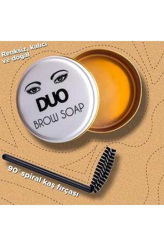 Duo Brow Soap - Argan Yağlı Kaş Sabitleyici Sabun 20 Ml.