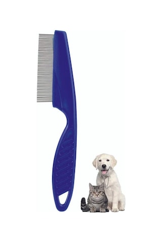 2 Adet Kedi Köpek Saplı Tüy Bit Pire Toplayıcı Toplama Temizleme Tarağı Tarak Bit Pire Temizleme