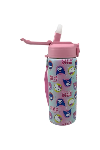 Hello Kitty And Friends 600 Ml Çelik Matara 3485 Çok Renkli