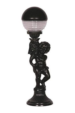 Avonnı Bsu-68072-bsy Siyah Elektrostatik Toz Boyalı Dış Mekan Aydınlatma, E27, Aluminyum, Cam, 20cm Sku: Smgstkb94ea108e3 .