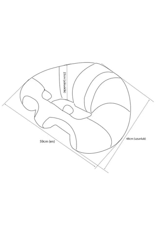 Dzgn Home Bebe Yatmaz Bebek Oturma Destek Minderi Lacivert Sarı