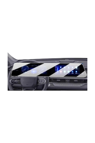 Chery Tıggo 8 Pro Max 2024 Dijital Gösterge Ve Multimedya Uyumlu Nano Ekran Koruyucu