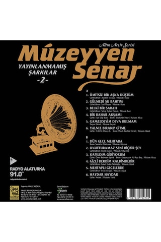 Müzeyyen Senar - Yayınlanmamış Şarkılar 2 Plak