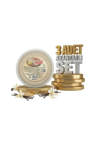 Afia Vanilyalı Tahin Helvası 3x500 Gr