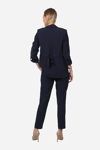 Kadın Apalet Detaylı Blazer Ceket Frn70703 Lacivert