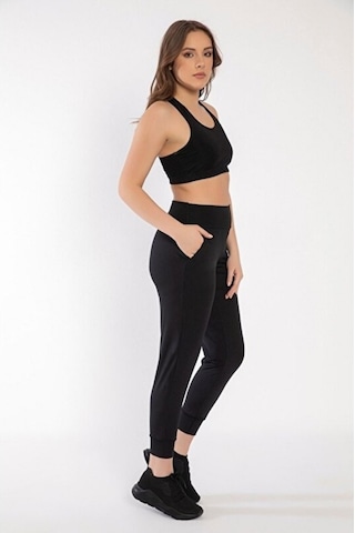 Crozwise Jogger Kadın Siyah Tayt 3198