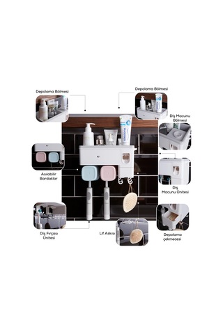 Karaca Home Glenda Banyo Organize Aksesuar