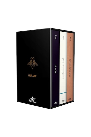 Rupi Kaur Şiir Koleksiyonu Kutulu Özel Set (3 Kitap) / Rupi Kaur